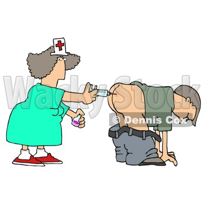 syringe clip art. with a Syringe Clipart