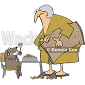Feed Dog Clipart