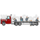 Flatbed Clipart