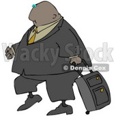 Rolling Suitcase Clipart