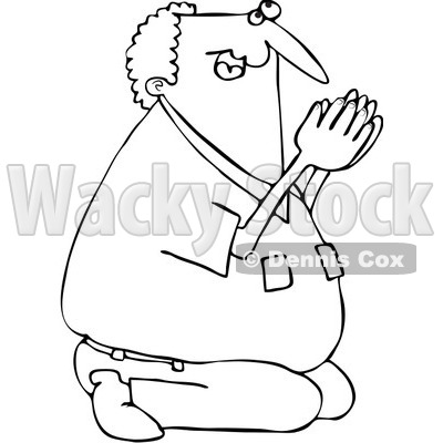 Royalty-Free Vector Clip Art Illustration of a Coloring Page Outline Of ...